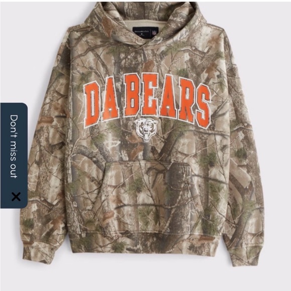 In Search Of Bears Abercrombie Camo hoodie- Not for Sale